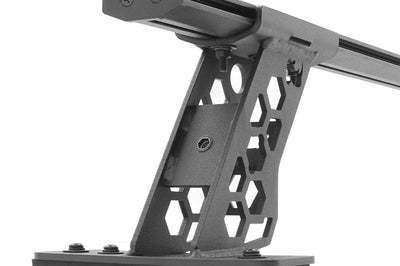 Go Rhino 15-22 Ford F-150 / 07-21 Toy. Tundra XRS Cross Bars Kit - Tex Blk (Attch Tonneau Cvr T-Trk) - Truck Bed