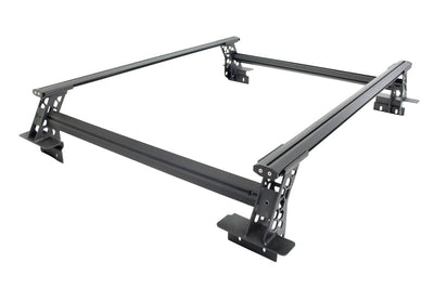 Go Rhino 15-22 Ford F-150 / 19-22 RAM 1500 / 07-21 Toyota Tundra XRS Cross Bars Kit - Tex. Blk - Truck Bed Accessories