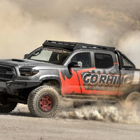 Go Rhino 16-21 Tacoma Element Front Bumper w/ Power Actuated Hide-away Light Bar Mount Tex Black - Bumpers Grilles &