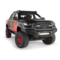 Go Rhino 16-21 Tacoma Element Front Bumper w/ Power Actuated Hide-away Light Bar Mount Tex Black - Bumpers Grilles &