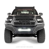 Go Rhino 16-21 Tacoma Element Front Bumper w/ Power Actuated Hide-away Light Bar Mount Tex Black - Bumpers Grilles &