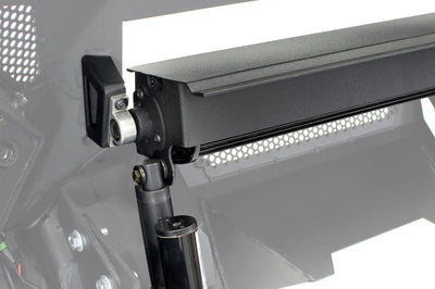 Go Rhino 16-21 Tacoma Element Front Bumper w/ Power Actuated Hide-away Light Bar Mount Tex Black - Bumpers Grilles &