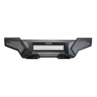 Go Rhino 16-21 Toyota Tacoma Element Front Bumper with Fixed Light Bar Mount Textured Black - Bumpers Grilles & Guards