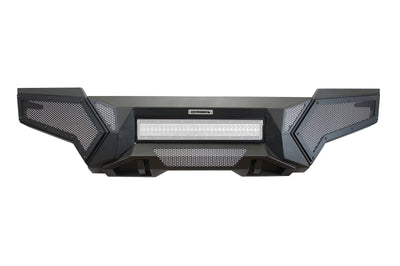 Go Rhino 16-21 Toyota Tacoma Element Front Bumper with Fixed Light Bar Mount Textured Black - Bumpers Grilles & Guards