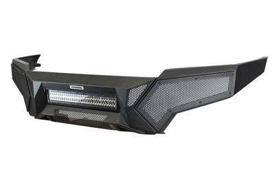 Go Rhino 16-21 Toyota Tacoma Element Front Bumper with Fixed Light Bar Mount Textured Black - Bumpers Grilles & Guards