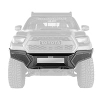 Go Rhino 16-21 Toyota Tacoma Element Front Bumper with Fixed Light Bar Mount Textured Black - Bumpers Grilles & Guards