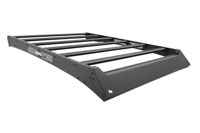 Go Rhino 16-23 Toyota Tacoma DC Ceros Low Profile Roof Rack - Tex. Blk - Roofs & Accessories