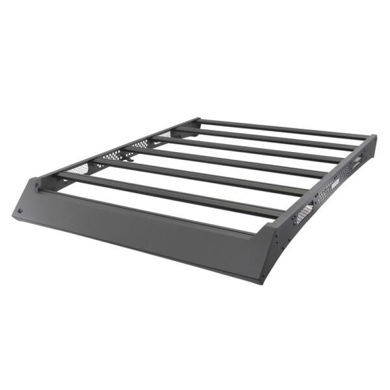 Go Rhino 16-23 Toyota Tacoma DC Ceros Low Profile Roof Rack - Tex. Blk - Roofs & Accessories