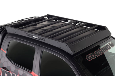 Go Rhino 16-23 Toyota Tacoma DC Ceros Low Profile Roof Rack - Tex. Blk - Roofs & Accessories