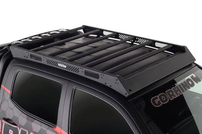 Go Rhino 16-23 Toyota Tacoma DC Ceros Low Profile Roof Rack - Tex. Blk - Roofs & Accessories