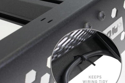 Go Rhino 16-23 Toyota Tacoma DC Ceros Low Profile Roof Rack - Tex. Blk - Roofs & Accessories