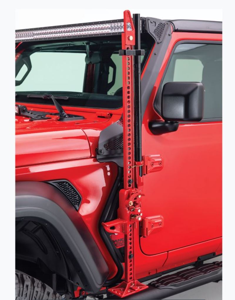 Go Rhino 18-20 Jeep Wrangler JL/JLU/Gladiator JT Exterior Jack Mount - Winches & Hitches