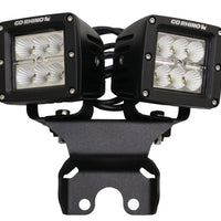 Go Rhino 18-20 Jeep Wrangler JL/JLU Light Mount - One or Two 3in Cubes - Lights