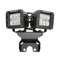 Go Rhino 18-20 Jeep Wrangler JL/JLU Light Mount - One or Two 3in Cubes - Lights