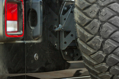 Go Rhino 18-20 Jeep Wrangler JL/JLU Rockline Spare Tire Relocation - Bumpers Grilles & Guards