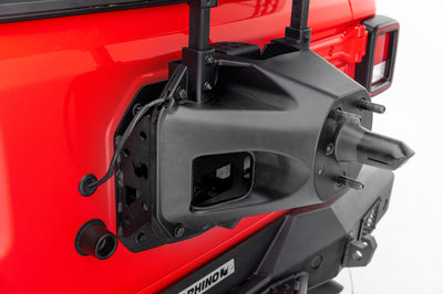 Go Rhino 18-20 Jeep Wrangler JL/JLU Rockline Spare Tire Relocation - Bumpers Grilles & Guards