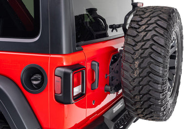 Go Rhino 18-20 Jeep Wrangler JL/JLU Rockline Spare Tire Relocation - Bumpers Grilles & Guards
