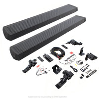 Go Rhino 18-23 Jeep Wrangler 4dr E-BOARD E1 Electric Running Board Kit (Drilling Req.) - Tex. Blk - Nerf Bars & Boards