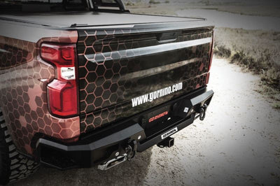 Go Rhino 19-20 Chevrolet Silverado 1500 BR20 Rear Bumper Replacement - Bumpers Grilles & Guards