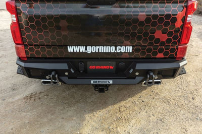Go Rhino 19-20 Chevrolet Silverado 1500 BR20 Rear Bumper Replacement - Bumpers Grilles & Guards