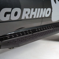 Go Rhino 19-20 Ram 1500 RB20 Complete Kit w/RB20 + Brkts + 2 Drop Steps - Nerf Bars & Running Boards