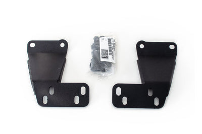 Go Rhino 19-21 Chevrolet Silverado (Excl. Driv Alert Pkg) RC4 & RC3 LR Brackets - Tex. Blk - Fabrication