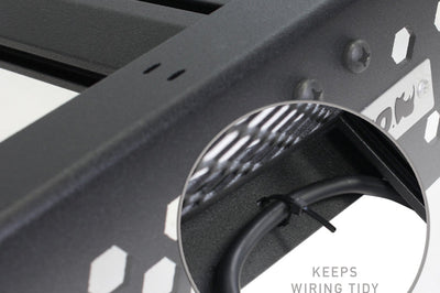 Go Rhino 19-21 Toyota Tundra CrewMax Ceros Low Profile Roof Rack - Tex. Blk - Roofs & Accessories