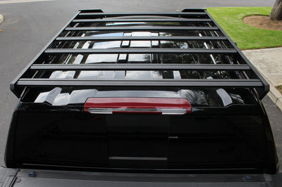 Go Rhino 19-23 Chevrolet/GMC Silverado/Sierra 1500 CC Ceros Low Profile Roof Rack - Tex. Blk - Roofs & Accessories