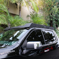 Go Rhino 19-23 Chevrolet/GMC Silverado/Sierra 1500 CC Ceros Low Profile Roof Rack - Tex. Blk - Roofs & Accessories