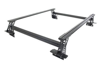 Go Rhino 20-22 Jeep Gladiator JT/16-22 Toy. Tacoma/05-21 Nssn Frontier XRS Cross Bars Kit - Tex. Blk - Truck Bed