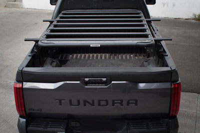 Go Rhino 20-22 Jeep Gladiator JT/16-22 Toy. Tacoma/05-21 Nssn Frontier XRS Cross Bars Kit - Tex. Blk - Truck Bed