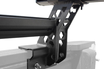 Go Rhino 20-22 Jeep Gladiator JT/16-22 Toy. Tacoma/05-21 Nssn Frontier XRS Cross Bars Kit - Tex. Blk - Truck Bed