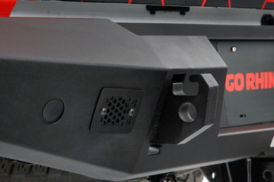 Go Rhino 20-22 Jeep Gladiator JT Trailine Rear Full Width Bumper - Tex. Blk - Bumpers Grilles & Guards