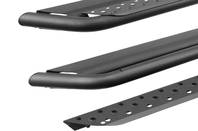 Go Rhino 21-22 Ford Bronco 2DR Sport Utility Dominator Xtreme D6 Side Steps 57in long - Bars Only - Nerf & Running