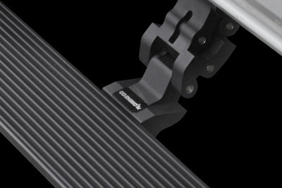 Go Rhino 22-23 Toyota Tundra CrewMax Cab 4dr E-BOARD E1 Electric Running Board Kit - Bedliner Coatng - Nerf Bars &