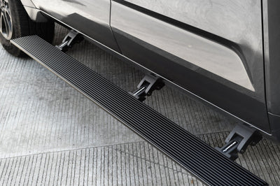 Go Rhino 22-23 Toyota Tundra CrewMax Cab 4dr E-BOARD E1 Electric Running Board Kit - Tex. Blk - Nerf Bars & Boards