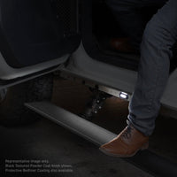 Go Rhino 22-24 Toyota Tundra Crew Cab E-BOARD E1 Electric Running Board Kit - Bedliner Coating - Nerf Bars & Boards