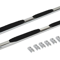 Go Rhino 4in OE Xtreme SideSteps - Stainless Steel - 80in - Nerf Bars & Running Boards