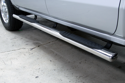 Go Rhino 4in OE Xtreme SideSteps - Stainless Steel - 80in - Nerf Bars & Running Boards