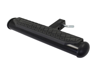 Go Rhino 4in Oval Hitch Step - Black - Winches & Hitches