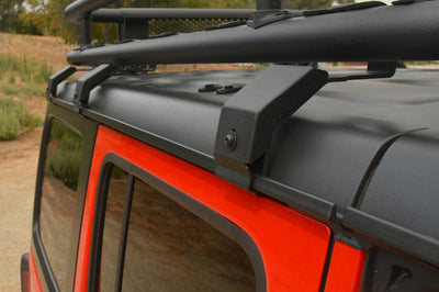 Go Rhino 6pc Rain Gutter Mounting Kit for SRM Rack - Roofs & Roof Accessories