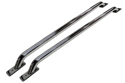 Go Rhino 94-18 Dodge Pick Up / Ram 1500/2500HD/3500 Stake Pocket Bed Rails - Chrome - Truck Accessories