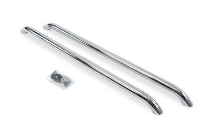 Go Rhino Bed Rails - 47 1/2in Long - w/o Base Plates - Chrome - Truck Accessories