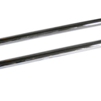 Go Rhino Bed Rails - 67 1/2in Long - w/o Base Plates - Chrome - Truck Accessories