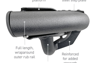 Go Rhino Dominator Xtreme DT Side Steps - Tex Blk - 68in. (Boards ONLY/Brackets Req.) - Nerf Bars & Running Boards