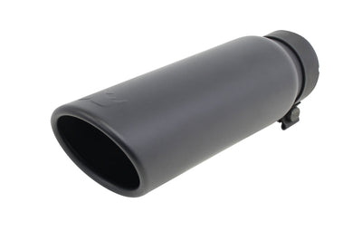 Go Rhino Exhaust Tip - Black - ID 3in x L 14in OD 4in - Mufflers & Tips