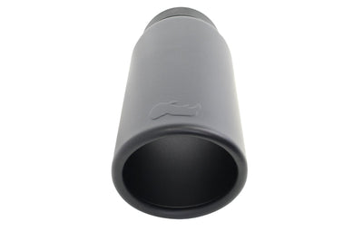Go Rhino Exhaust Tip - Black - ID 3in x L 14in OD 4in - Mufflers & Tips