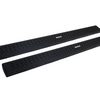 Go Rhino HD SideSteps - Textured Black - 80in - Nerf Bars & Running Boards