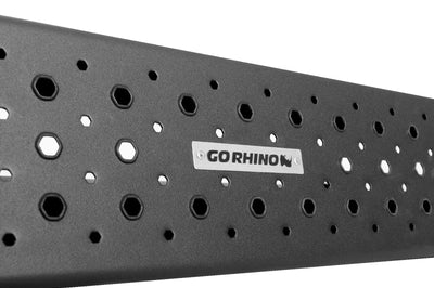 Go Rhino HD SideSteps - Textured Black - 87in - Nerf Bars & Running Boards