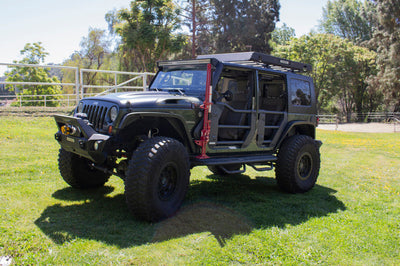 Go Rhino Jeep 07-18 Wrangler JK Trailline Replacement Rear Tube Door - Exterior Styling